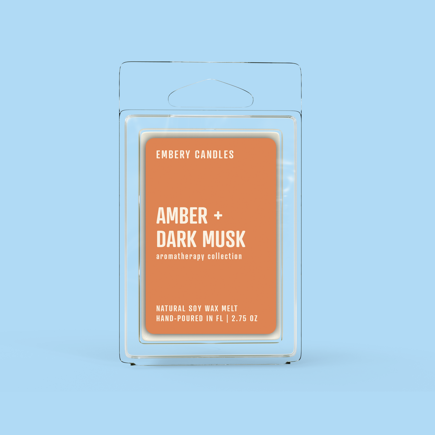 Amber + Dark Musk | Soy Wax Scented Candle