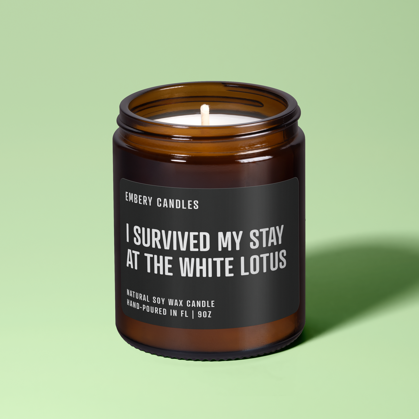 I Survived The White Lotus | Soy Wax Scented Candle