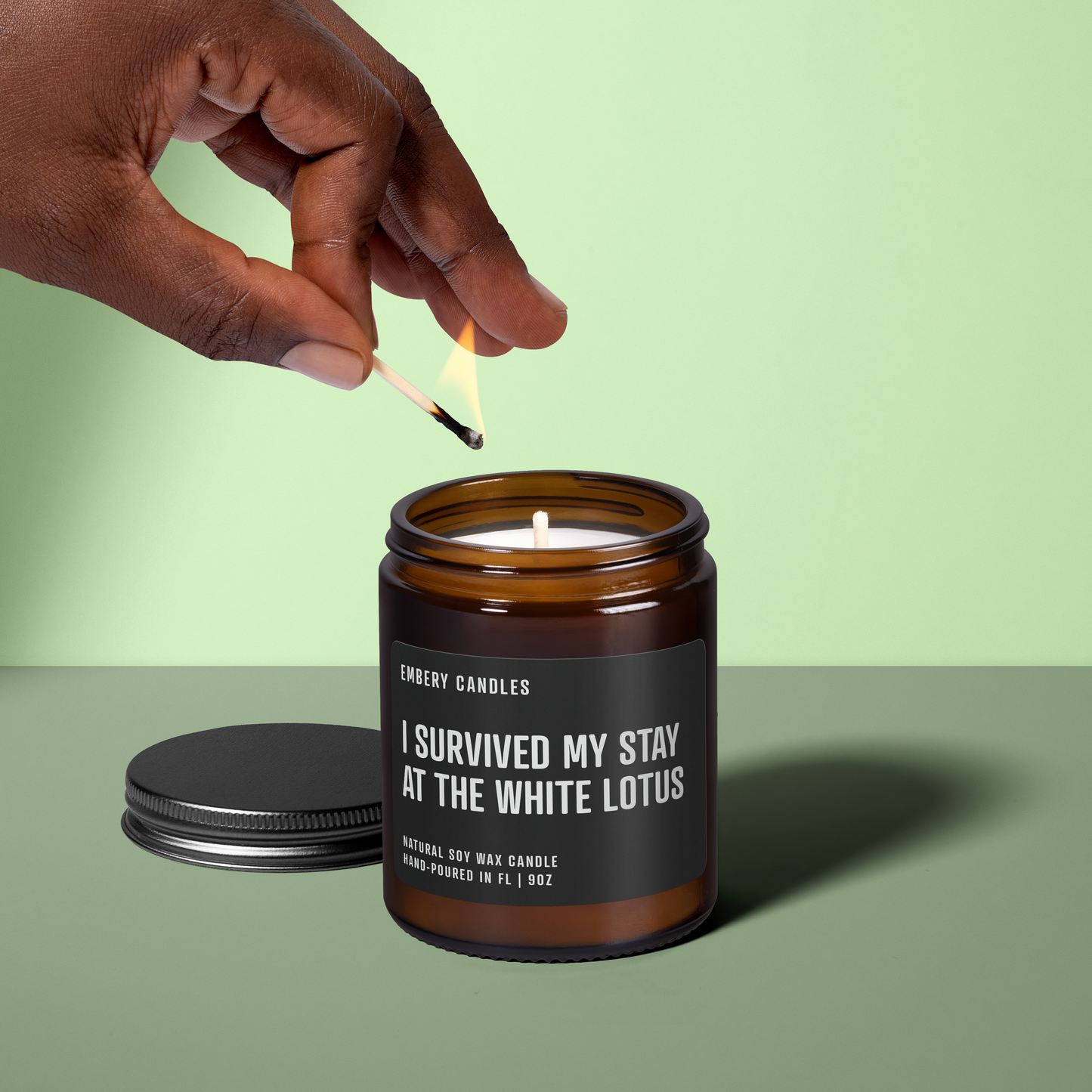 I Survived The White Lotus | Soy Wax Scented Candle