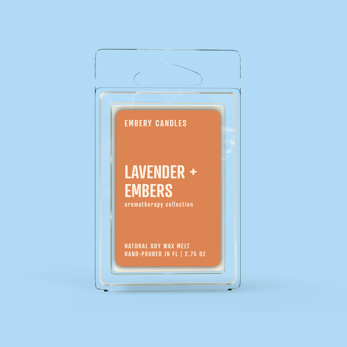 Lavender + Embers | Soy Wax Scented Candle