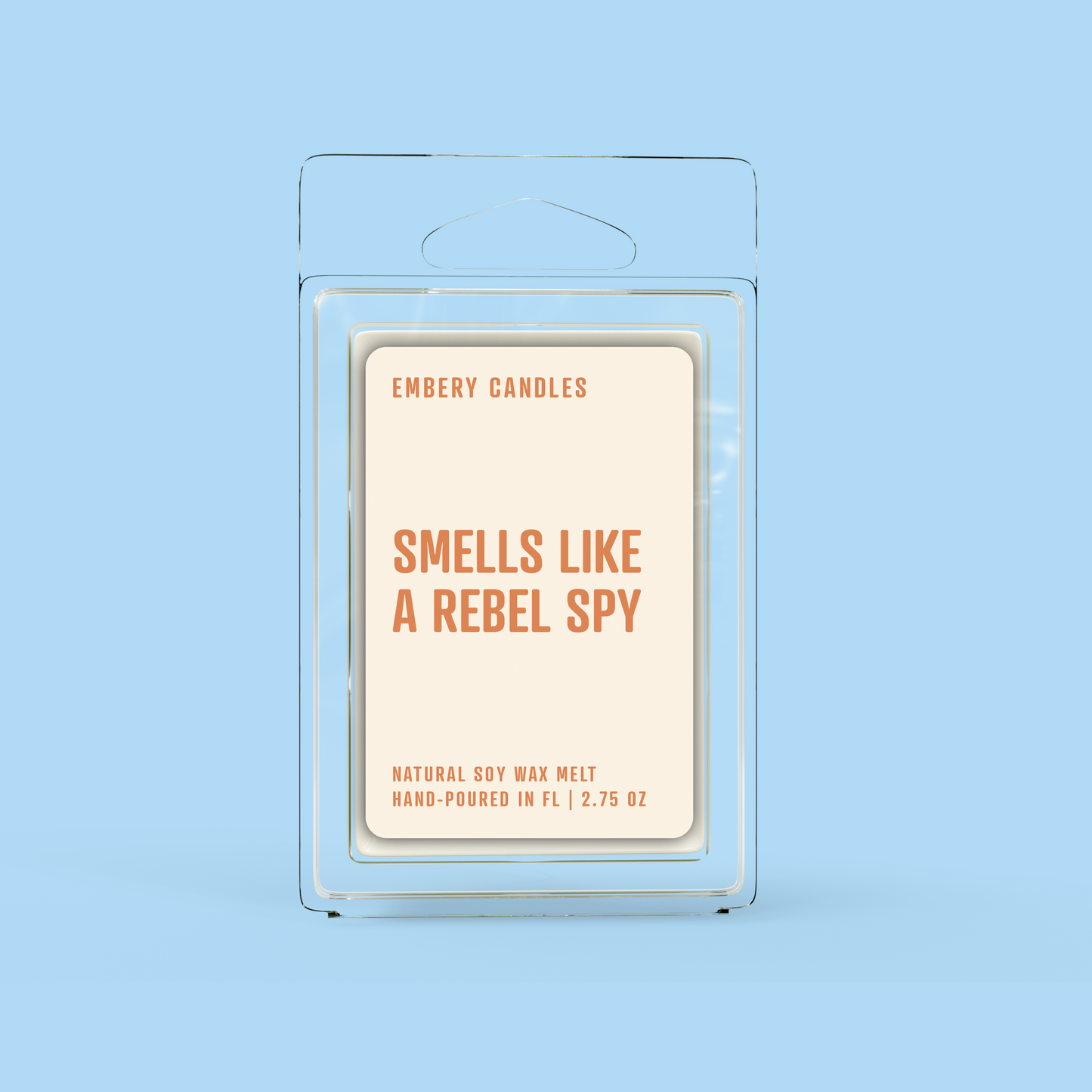 Smells Like A Rebel Spy | Soy Wax Scented Candle