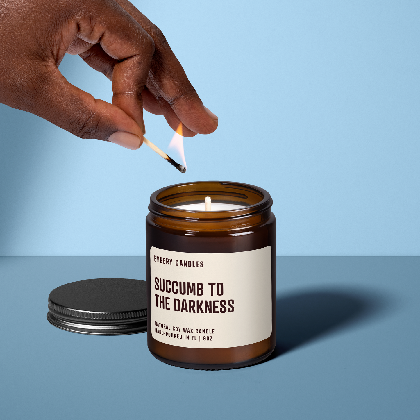 Succumb To The Darkness | Soy Wax Scented Candle