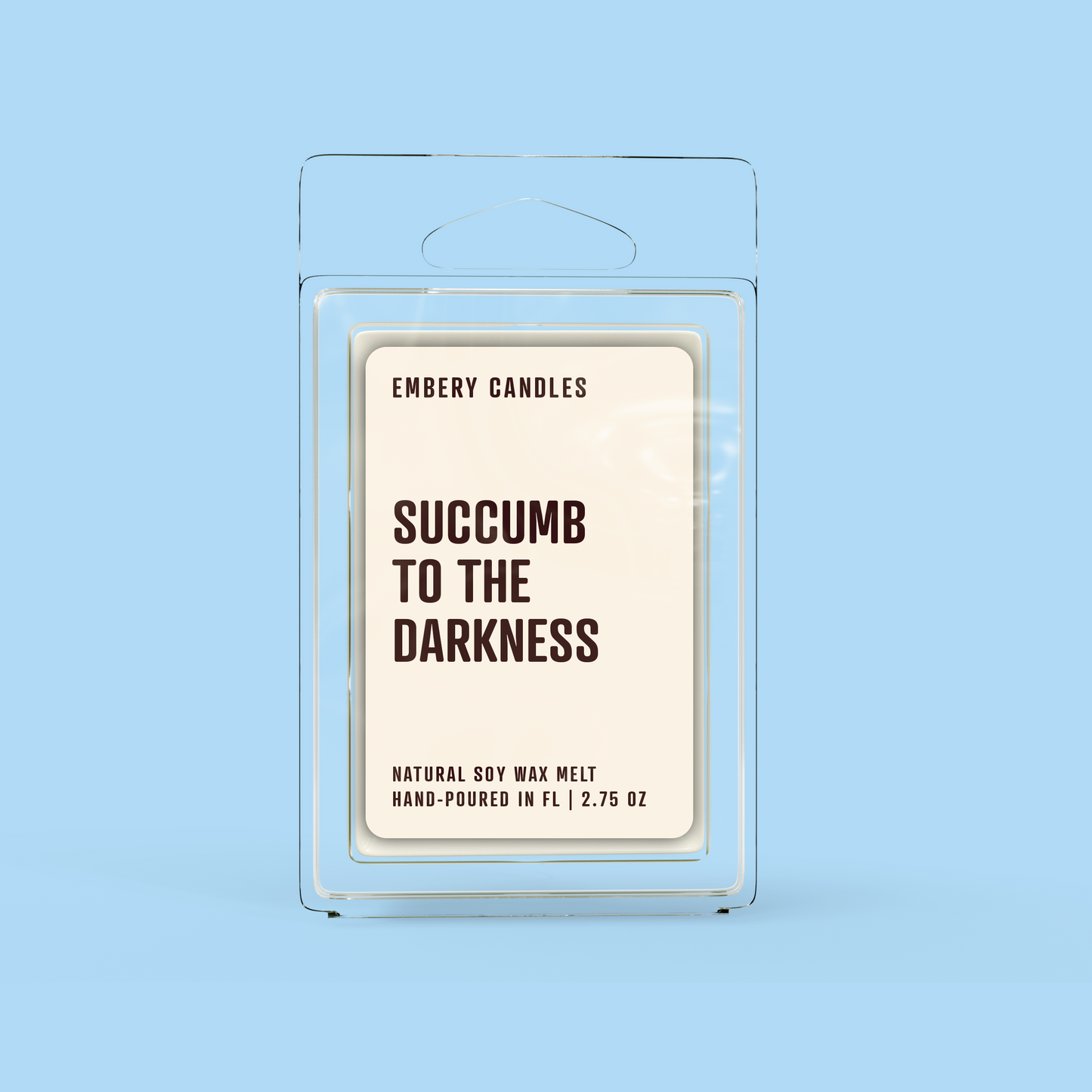 Succumb To The Darkness | Soy Wax Scented Candle