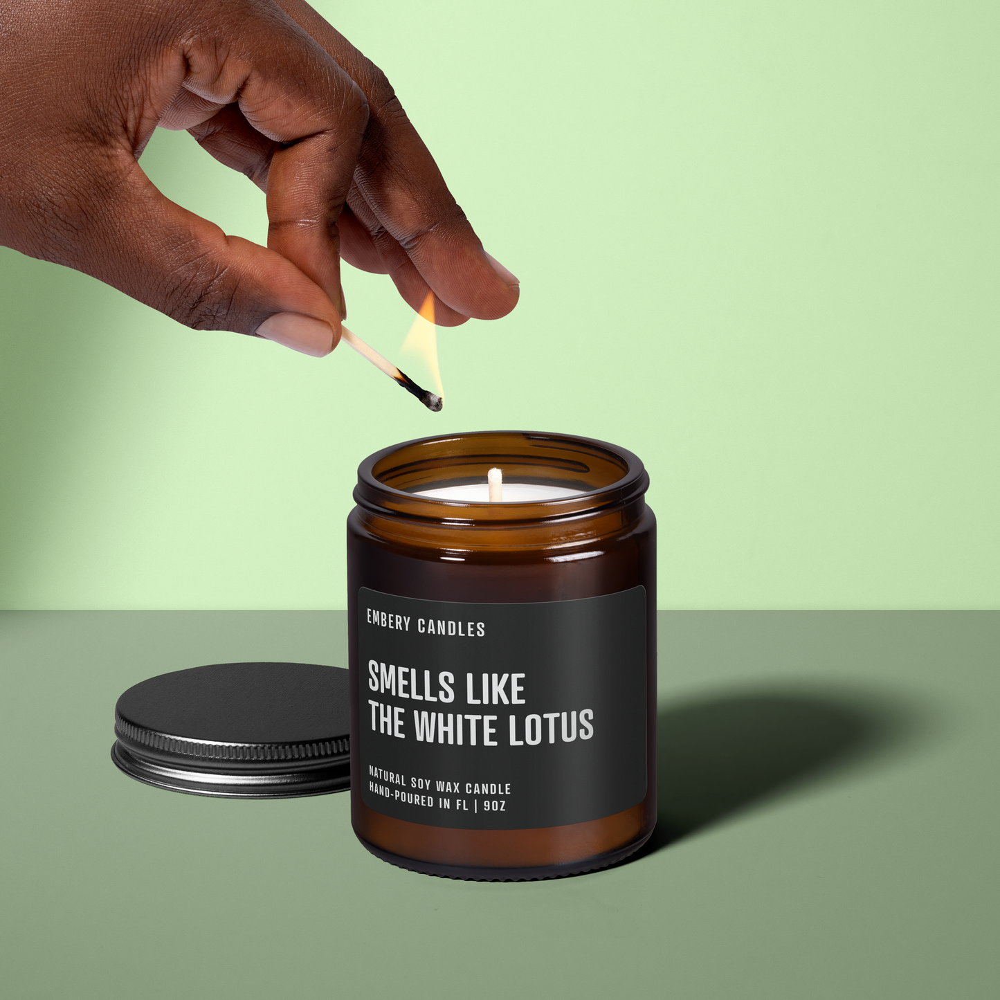 Smells Like The White Lotus | Soy Wax Scented Candle