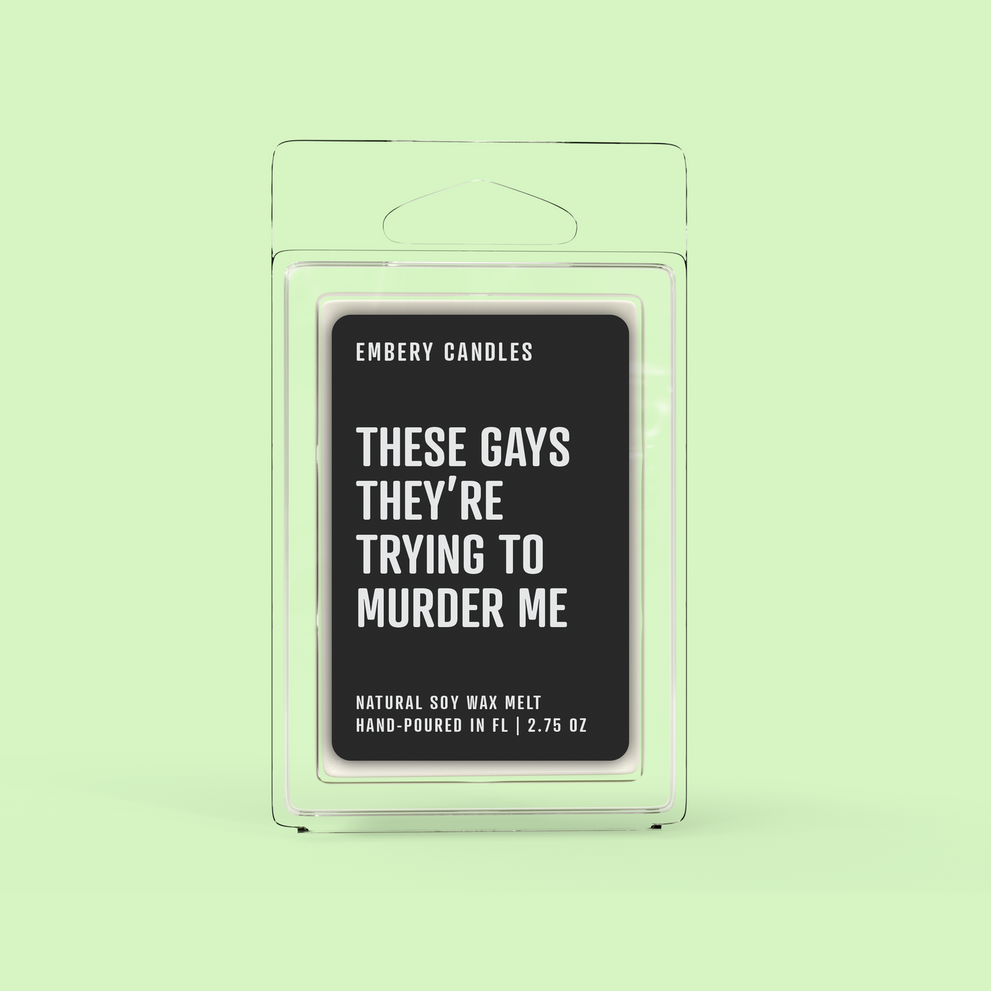 These Gays Are Trying To Murder Me | Soy Wax Scented Candle