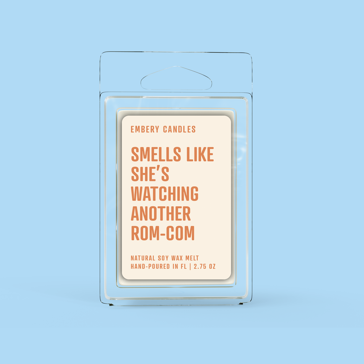Smells Like She's Watching Another Rom-Com | Soy Wax Scented Candle