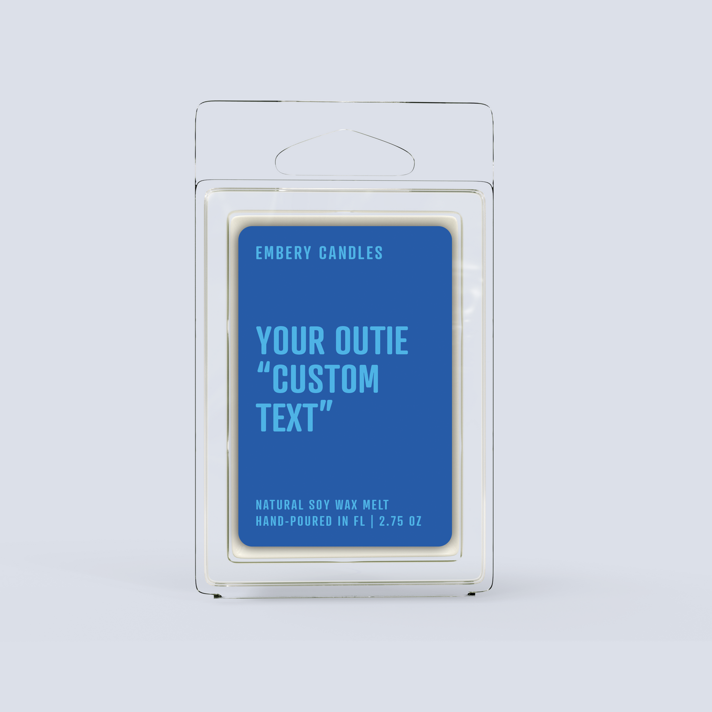 Custom Outie Wellness Fact | Soy Wax Scented Candle