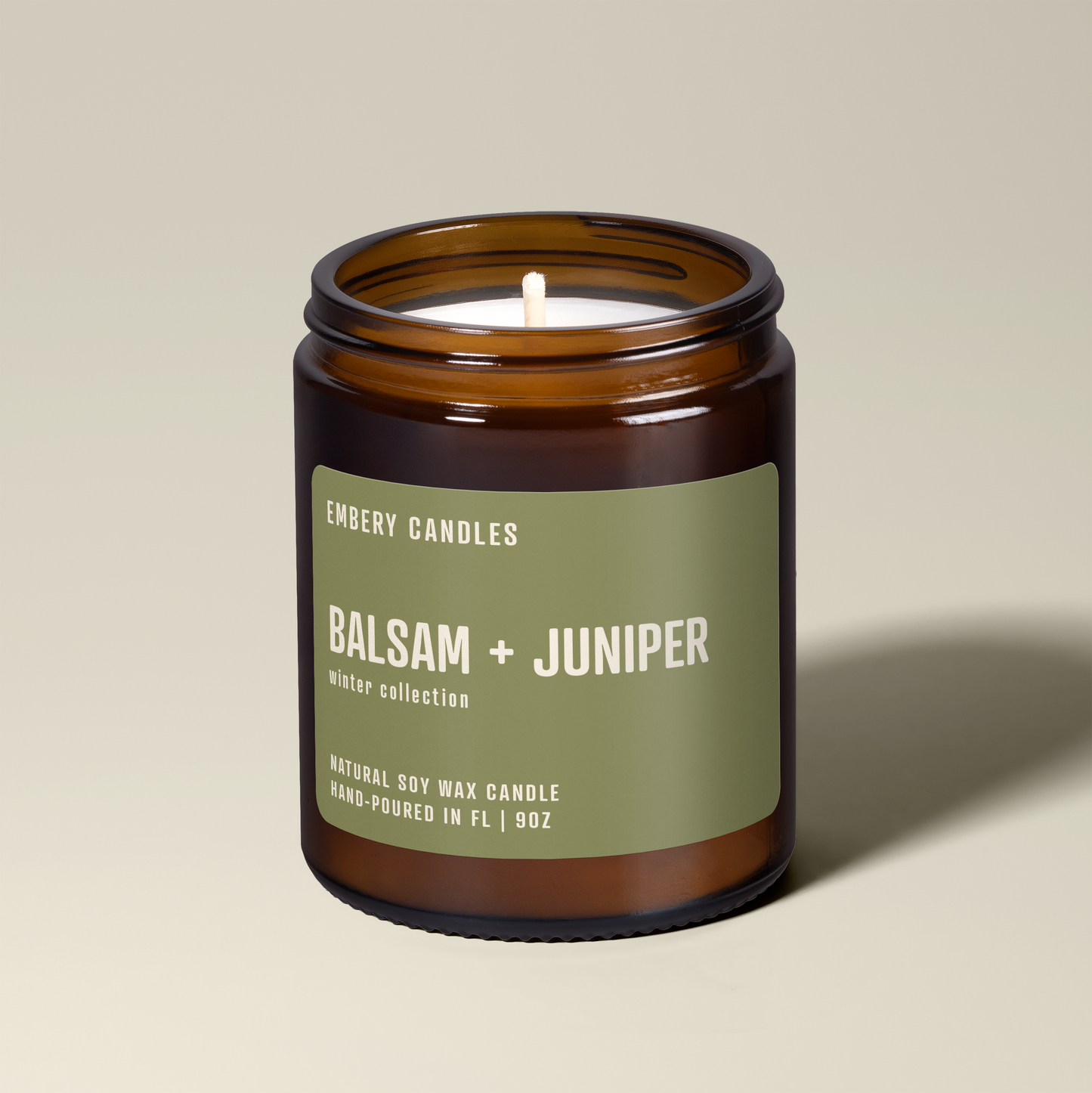 Balsam + Juniper | Soy Wax Scented Candle
