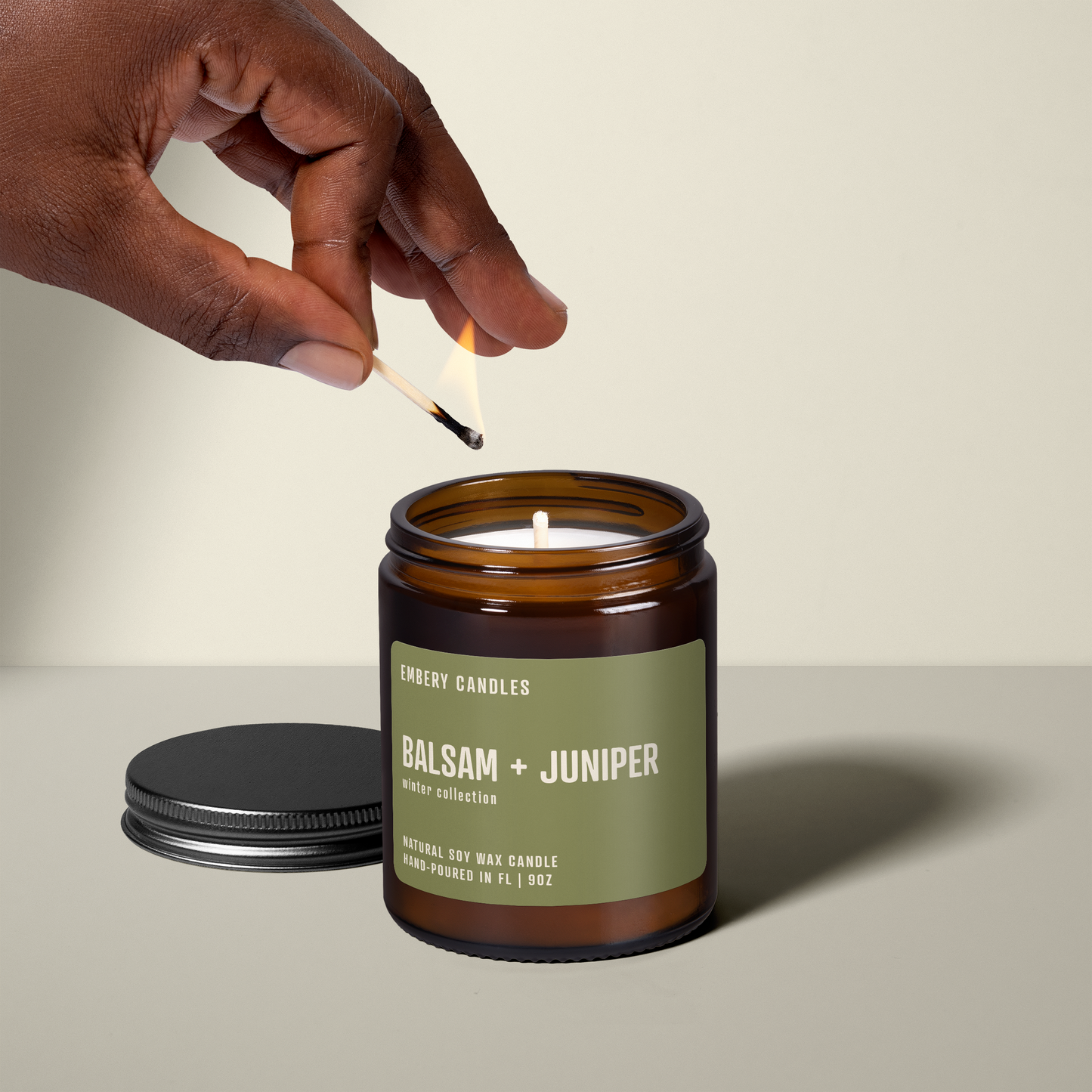 Balsam + Juniper | Soy Wax Scented Candle