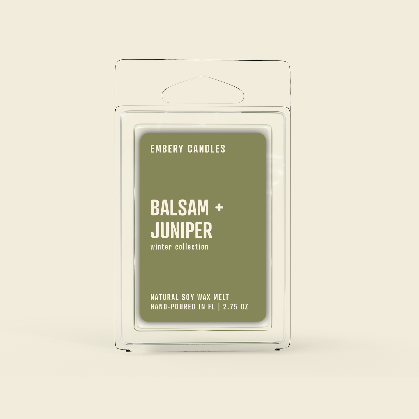 Balsam + Juniper | Soy Wax Scented Candle