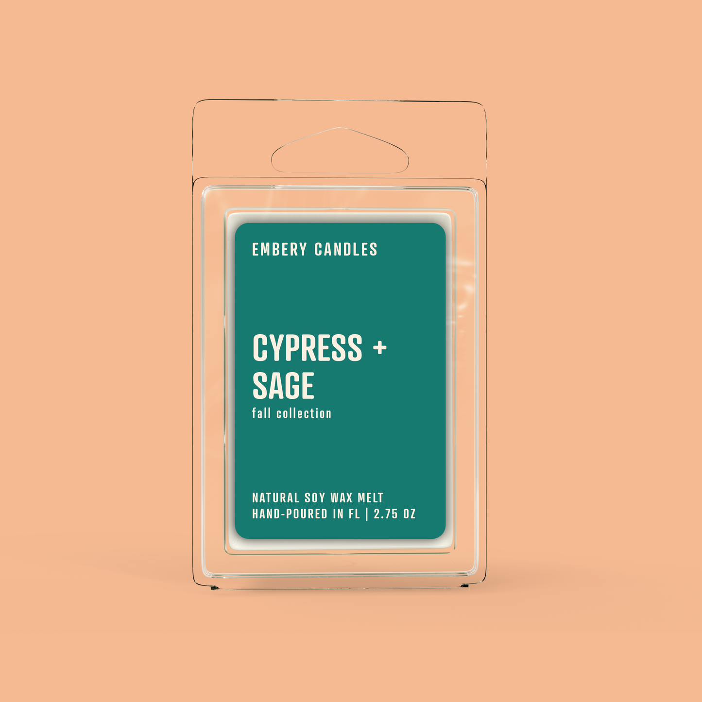 Cypress + Sage | Soy Wax Scented Candle