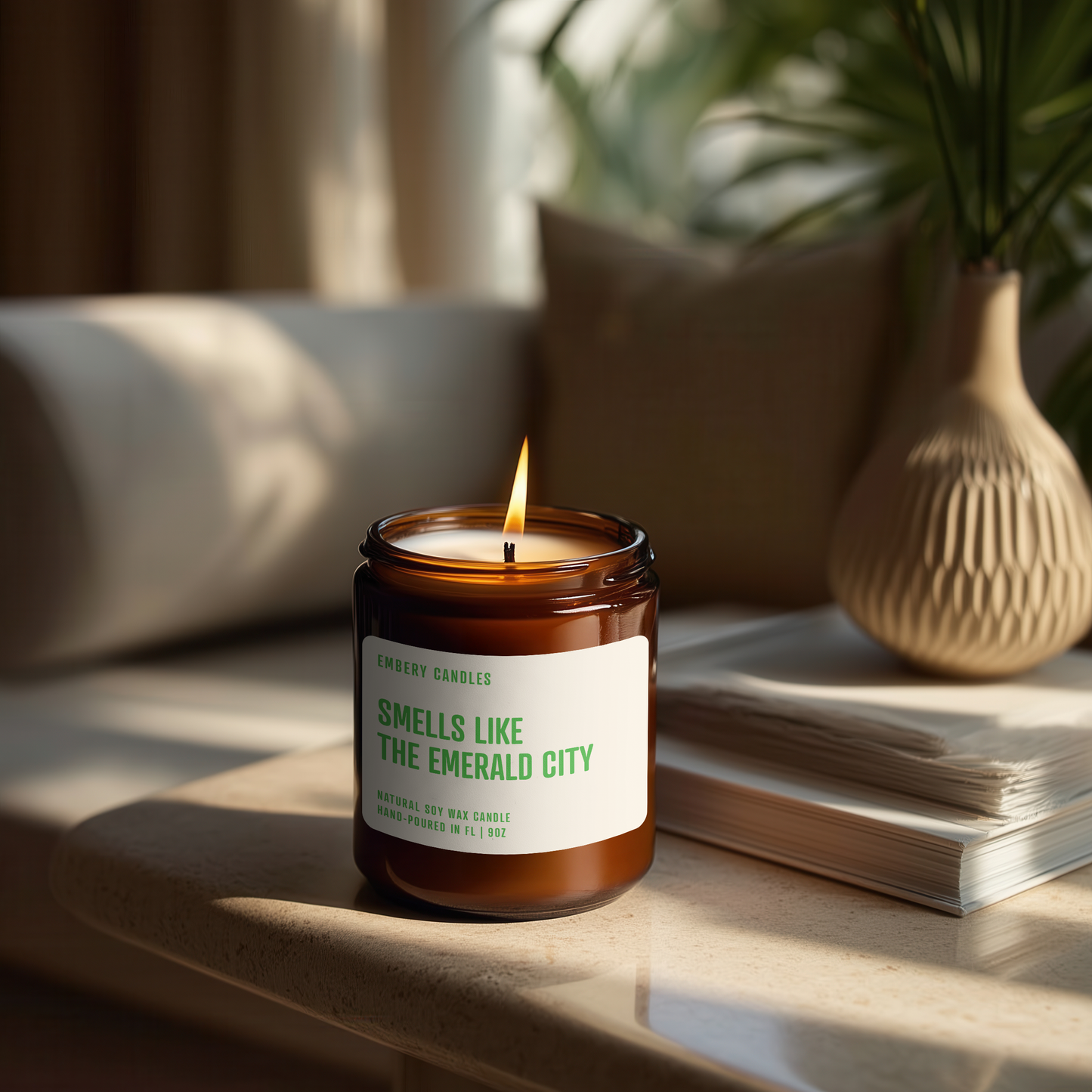 Smells Like the Emerald City | Soy Wax Scented Candle