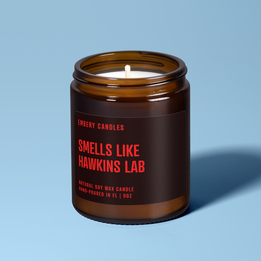 Smells Like Hawkins Lab | Soy Wax Scented Candle