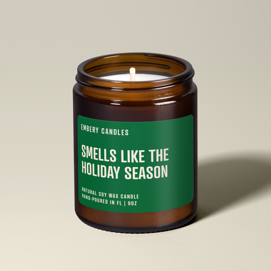 Smells Like the Holiday Season | Soy Wax Scented Candle