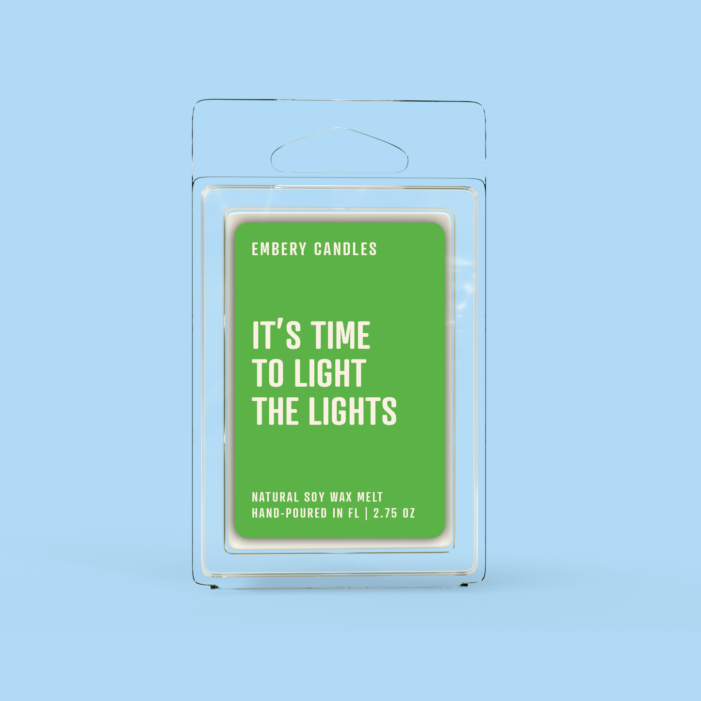 It's Time to Light the Lights | Soy Wax Scented Candle