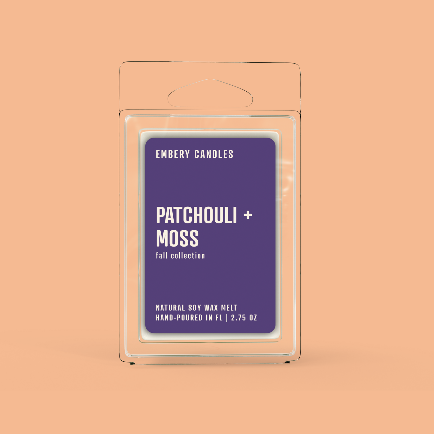 Patchouli + Moss | Soy Wax Scented Candle