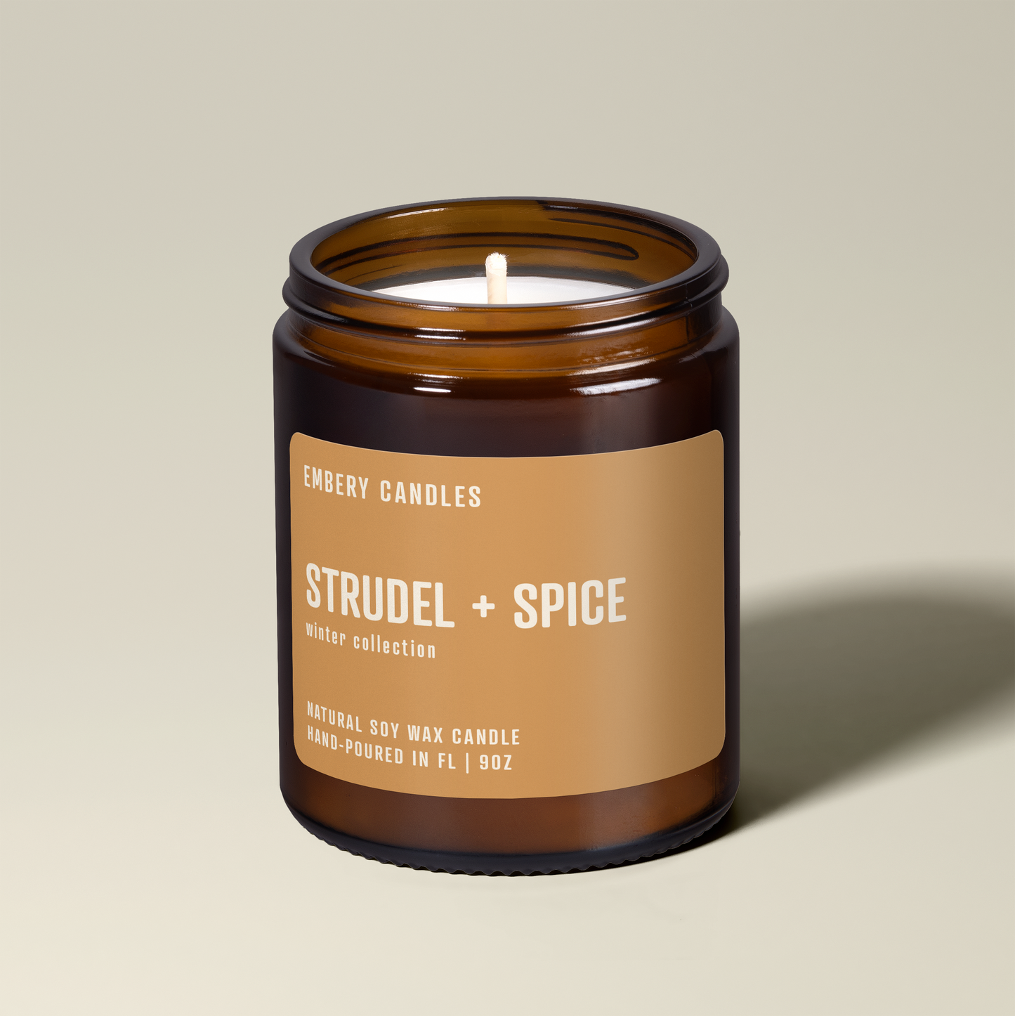 Strudel + Spice | Soy Wax Scented Candle