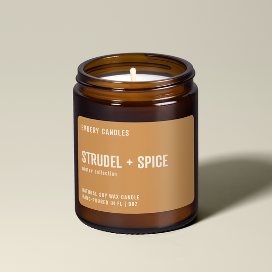 Strudel + Spice | Soy Wax Scented Candle