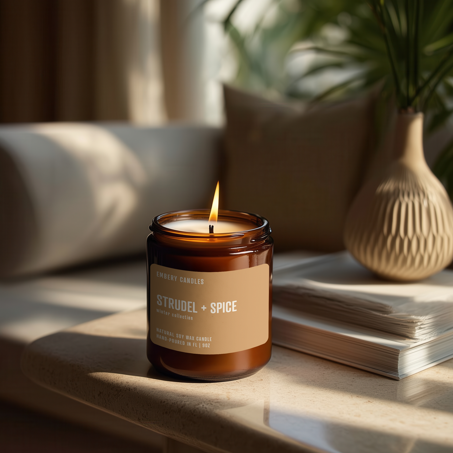 Strudel + Spice | Soy Wax Scented Candle
