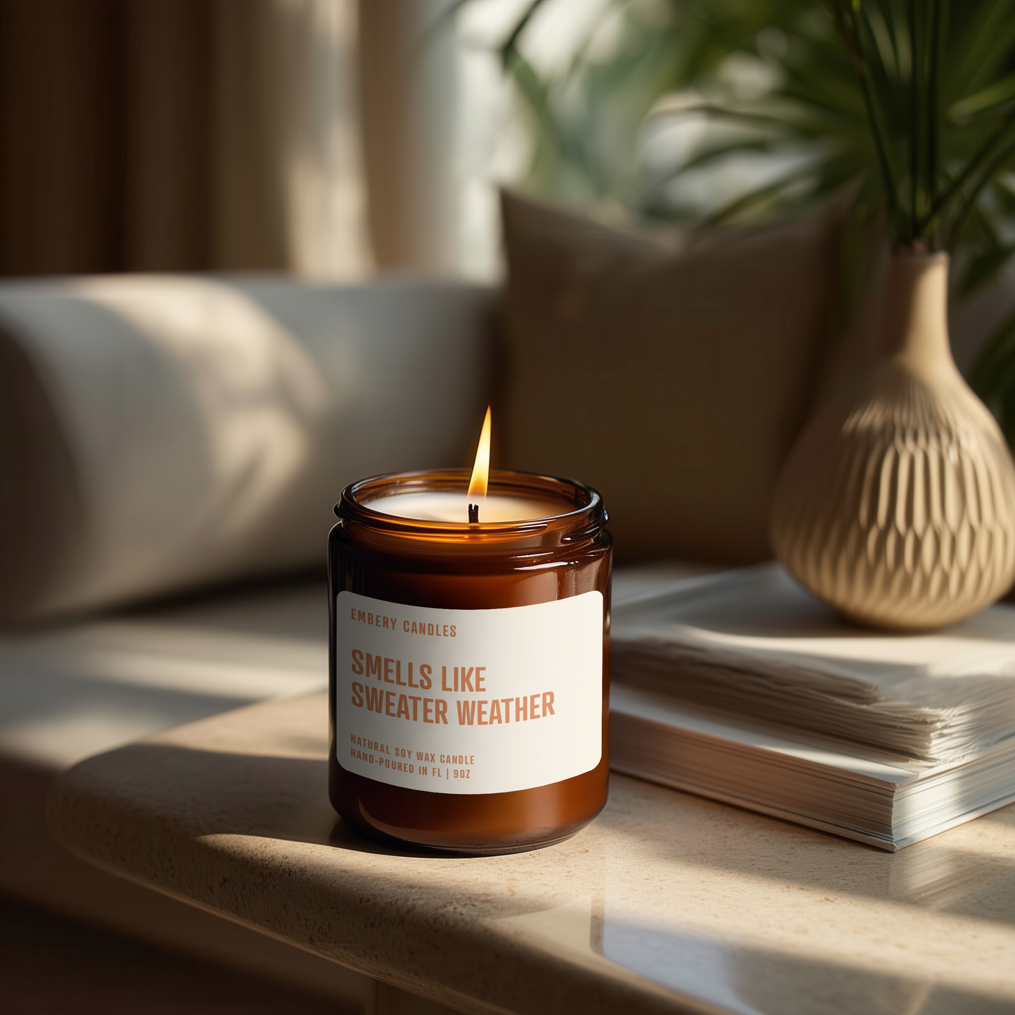 Smells Like Sweater Weather | Soy Wax Scented Candle