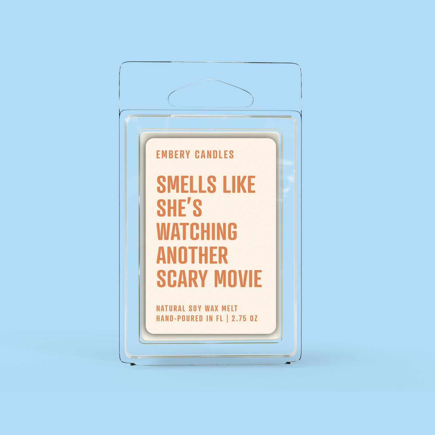Smells Like She's Watching Another Scary Movie | Soy Wax Scented Candle